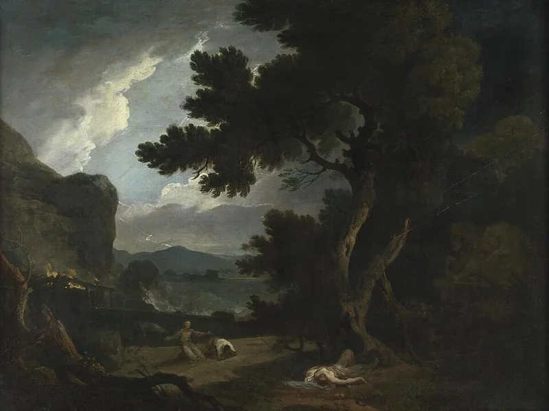 1714-Richard Wilson - Distruzione dei figli di Niobe